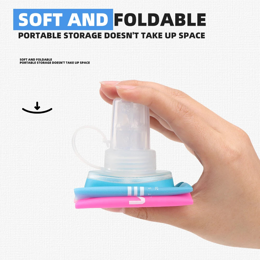Gourde de vélo en silicone 250 ml à 500 ml