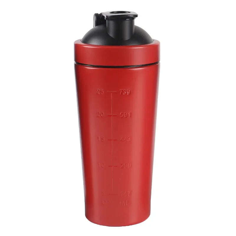 Gourde de sport en inox 500 ml à 750 ml — Rouge