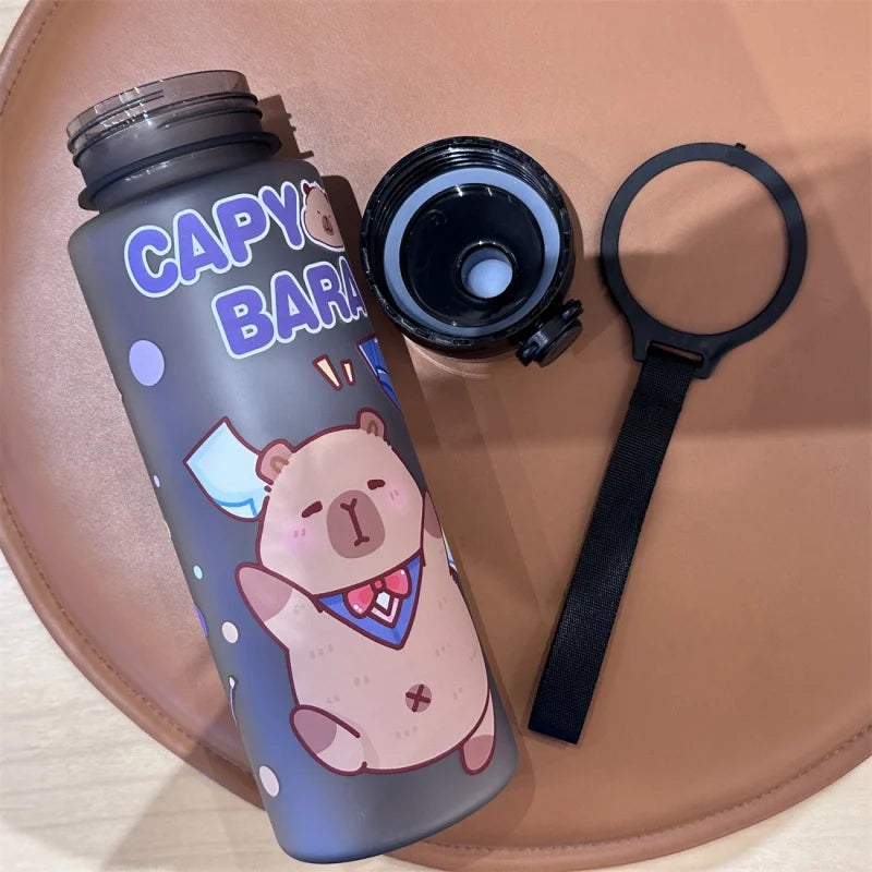 Gourde enfant en plastique sans BPA 750 ml à paille
