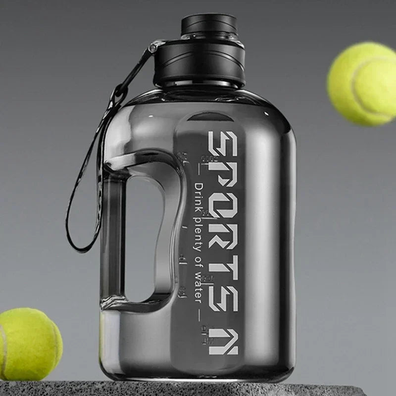 Gourde de vélo 1,7 L à 2,7 L — Noir