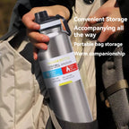 Gourde de sport en inox 600 ml à 1 L isotherme