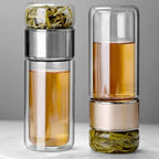 Gourde en verre 420 ml avec filtre