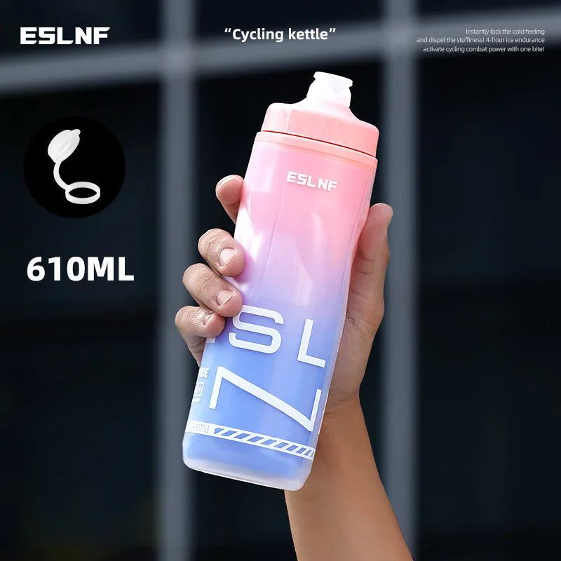 Gourde de vélo 610 ml isotherme — Rose