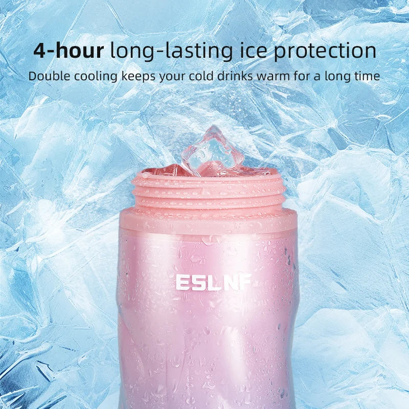 Gourde de vélo 610 ml isotherme — 4 coloris