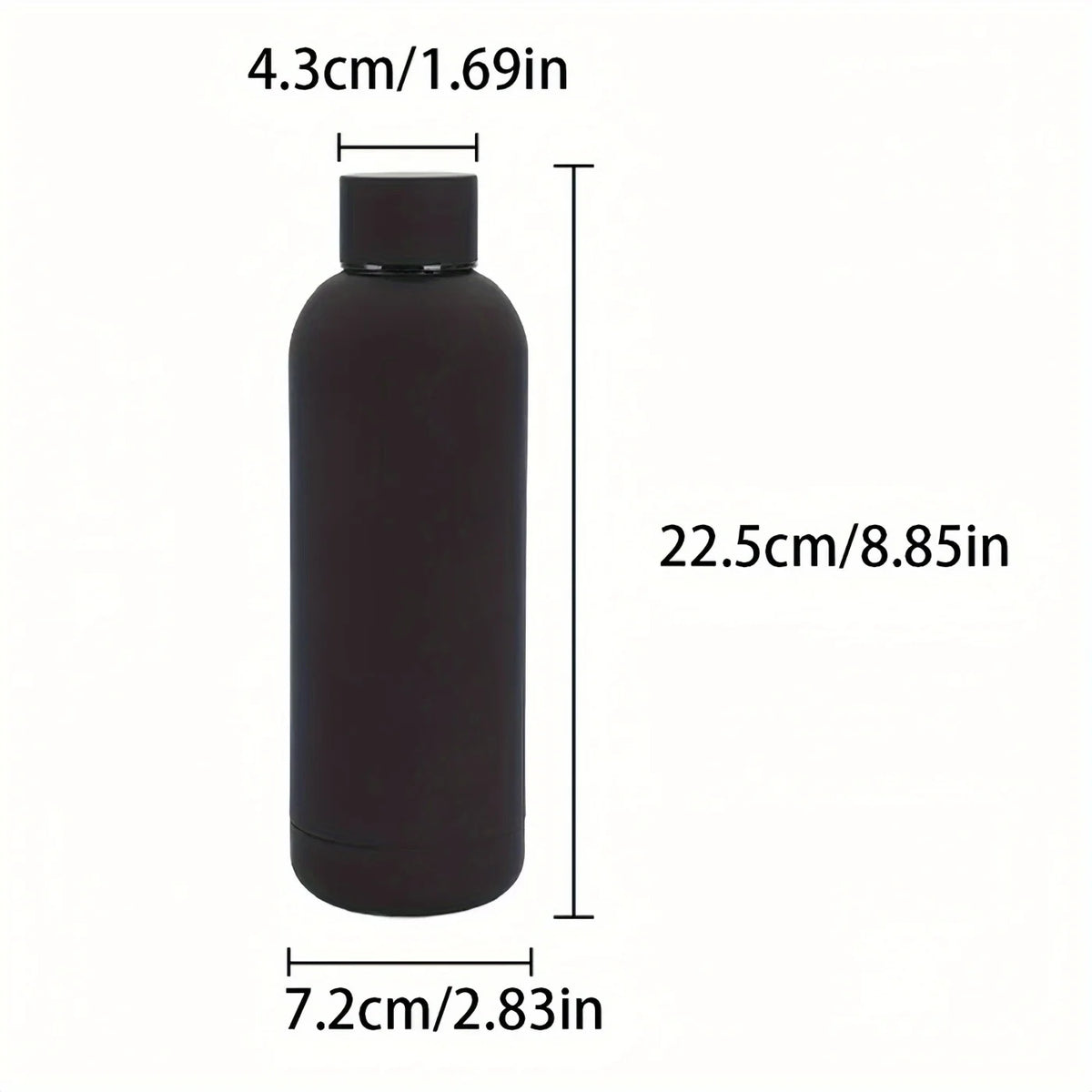 Gourde en inox 500 ml isotherme