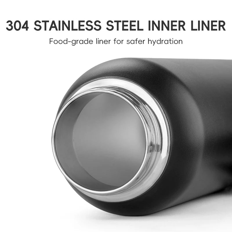 Gourde de vélo en verre 500 ml à 1,2 L isotherme