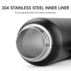 Gourde de vélo en verre 500 ml à 1,2 L isotherme