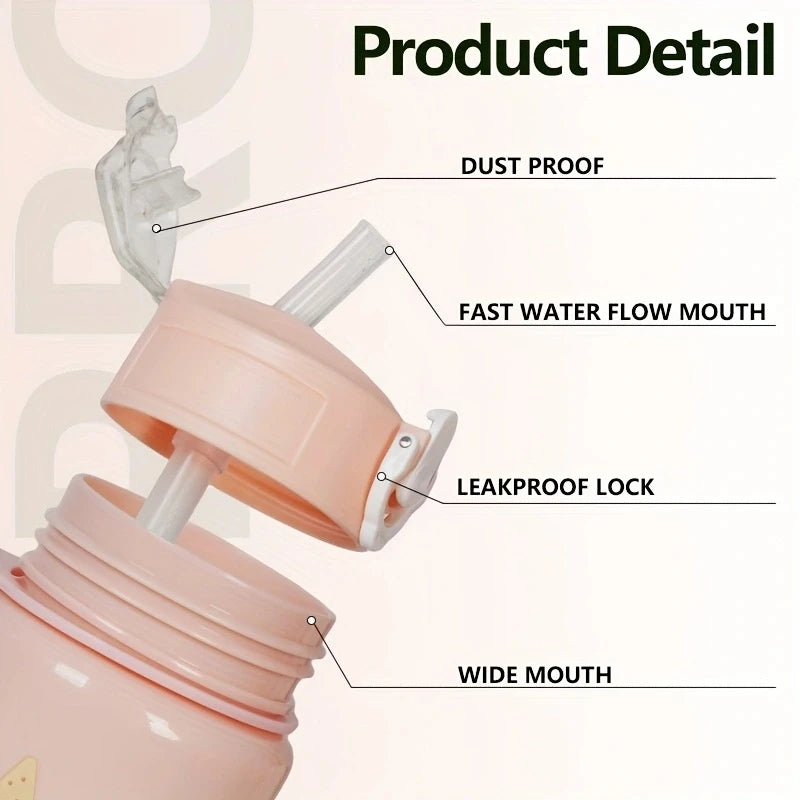 Gourde enfant en plastique sans BPA 680 ml à 750 ml