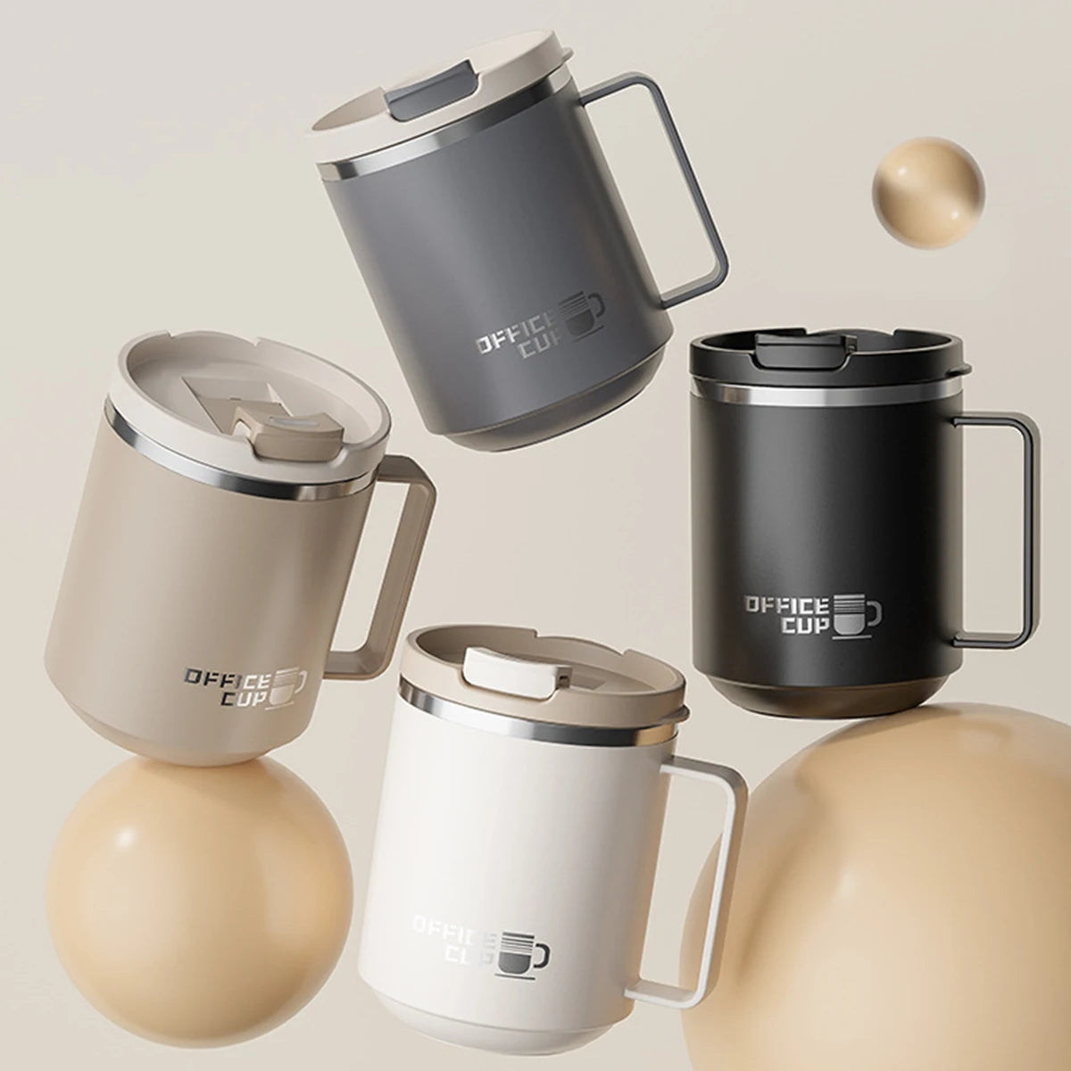 Gourde à café en inox 500 ml isotherme
