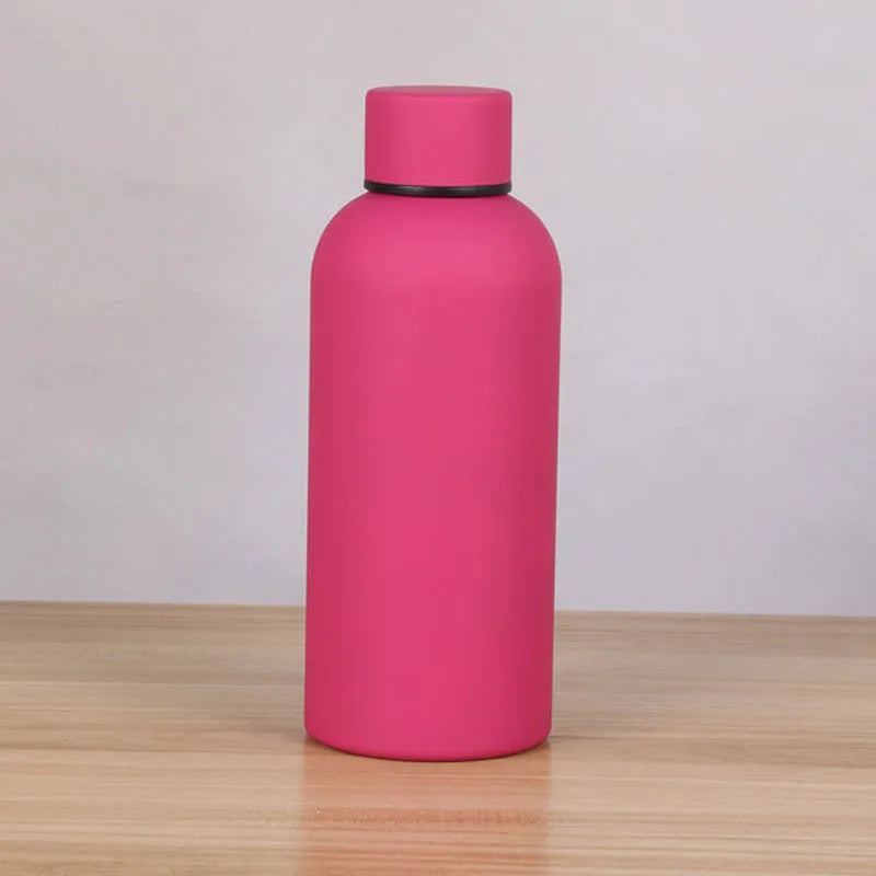 Gourde de sport en inox 350 ml à 750 ml isotherme — Rouge
