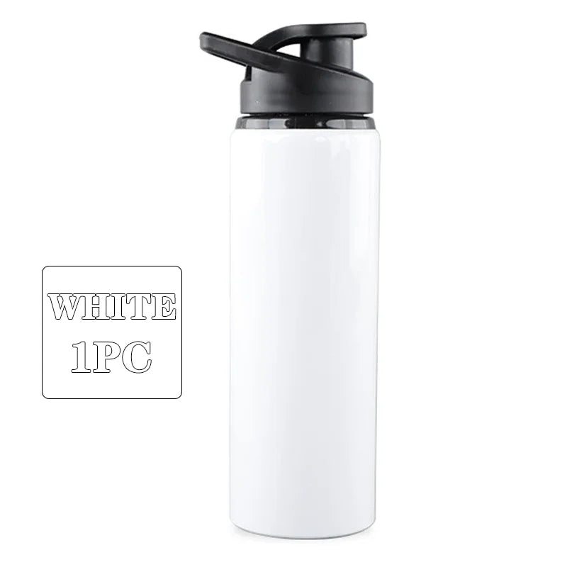 Gourde de vélo 600 ml anti-fuite — Blanc 1pc