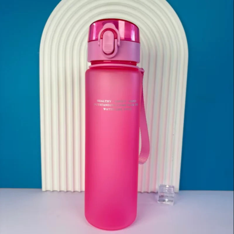 Gourde de sport en plastique sans BPA 400 ml à 560 ml — 560 ml Rose