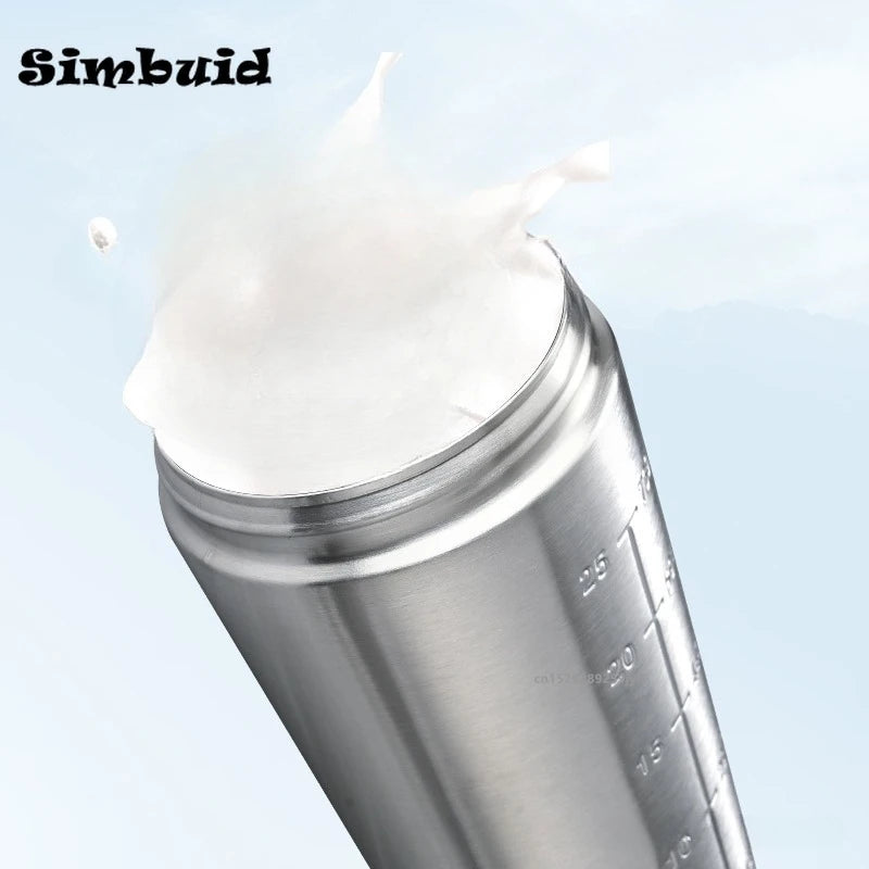 Gourde de sport en inox 500 ml à 750 ml shaker