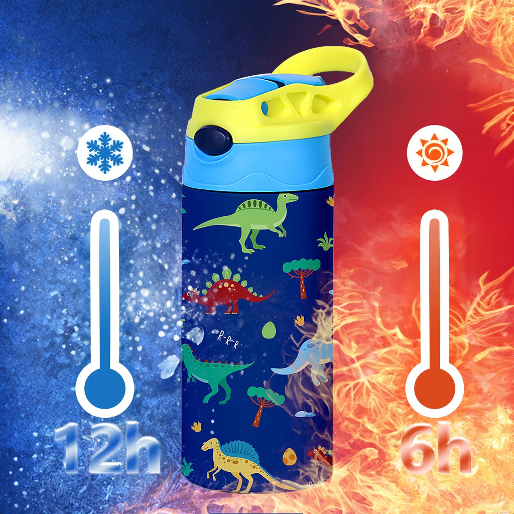 Gourde enfant en inox 350 ml isotherme