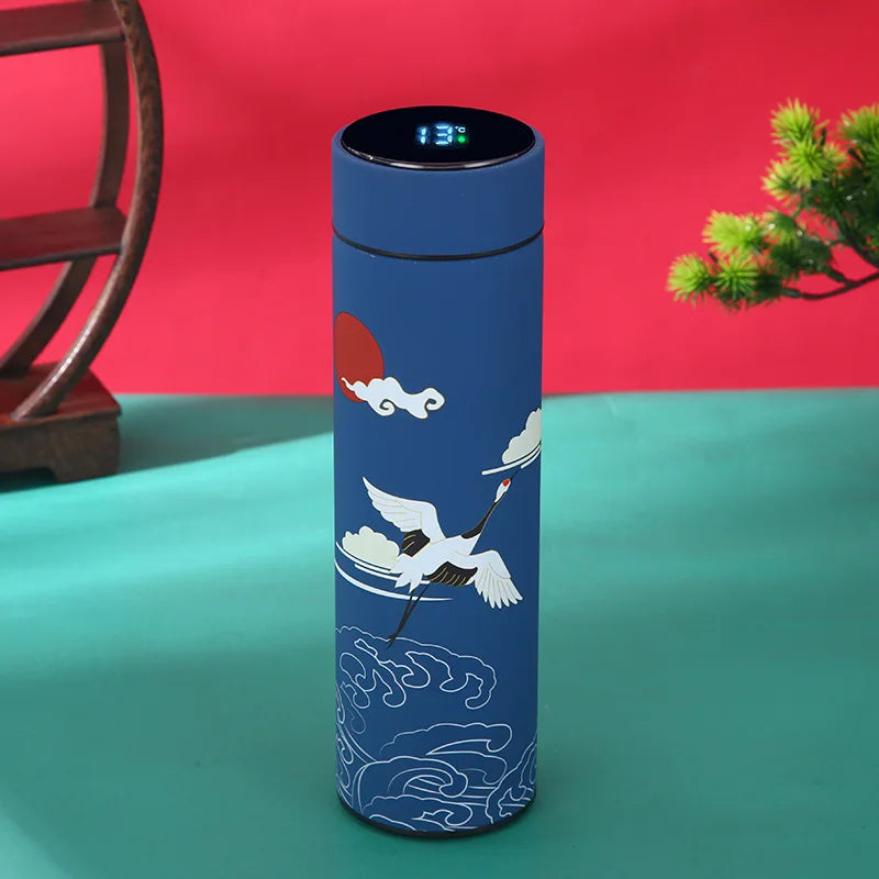 Gourde à café 500 ml avec filtre — Bleu