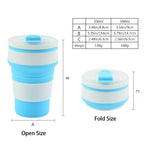 Gourde à café en silicone 350 ml à 500 ml