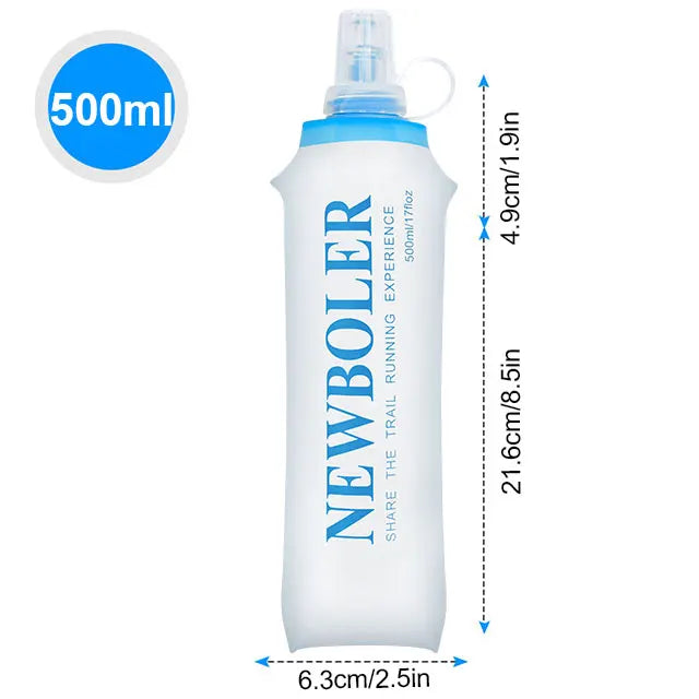 Gourde de sport en silicone 750 ml — BOT003 WHI