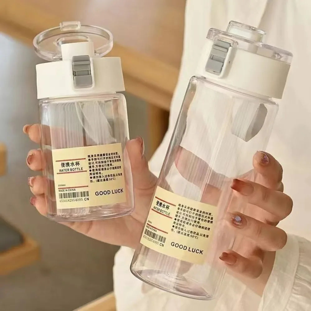 Gourde de sport en plastique sans BPA 350 ml à 800 ml