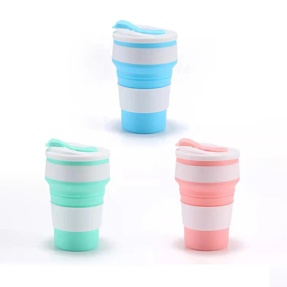 Gourde à café en silicone 350 ml à 500 ml