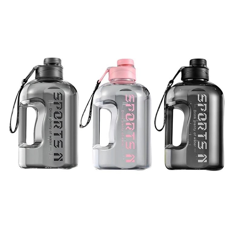 Gourde de sport 1,7 L à 2,7 L à paille