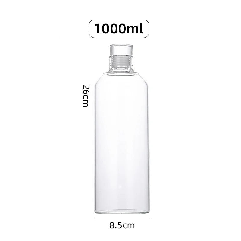 Gourde de sport en verre 300 ml à 1 L — 1000ml