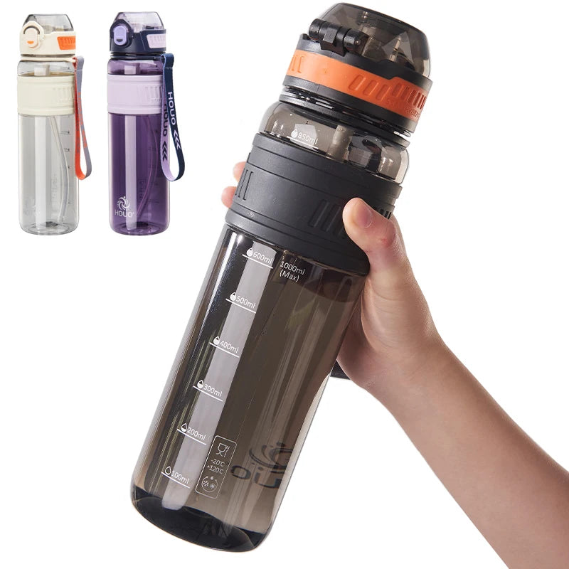 Gourde enfant en plastique sans BPA 750 ml à 1 L