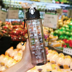 Gourde de sport 800 ml à paille