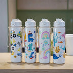Gourde enfant en plastique sans BPA 680 ml à 750 ml