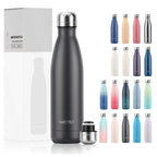 Gourde de sport en inox 500 ml isotherme — 18 coloris
