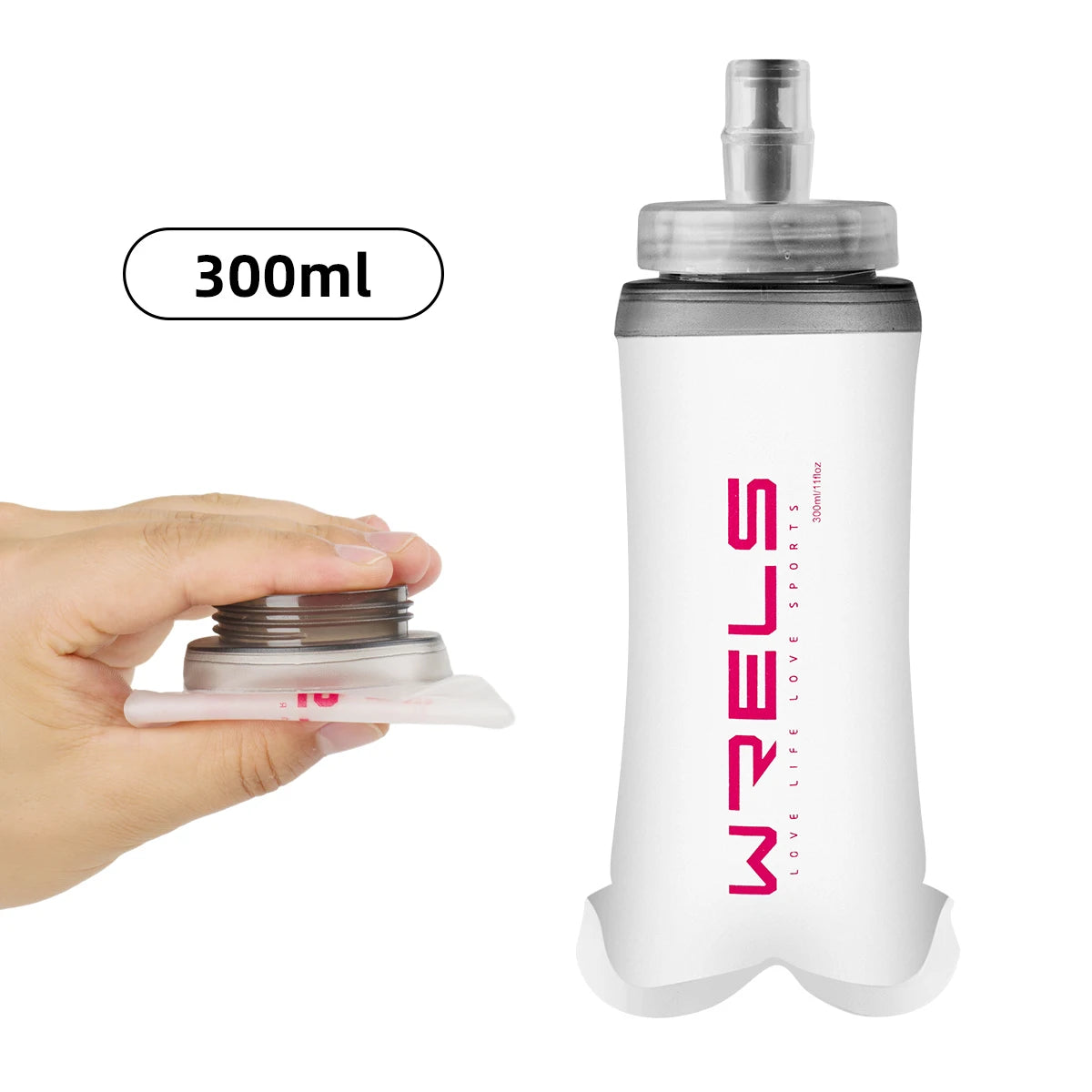 Gourde de vélo en silicone 300 ml à 500 ml