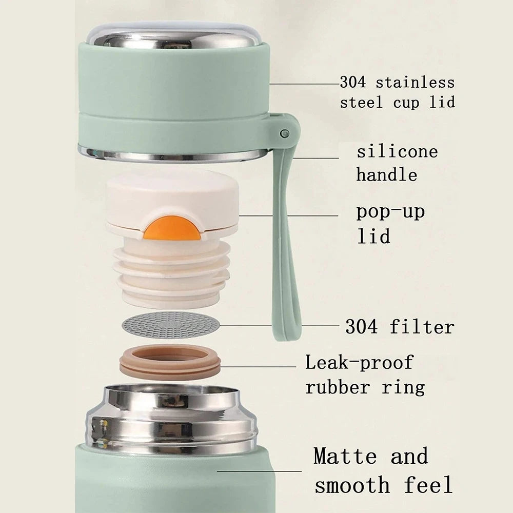 Gourde en inox 500 ml à 600 ml isotherme