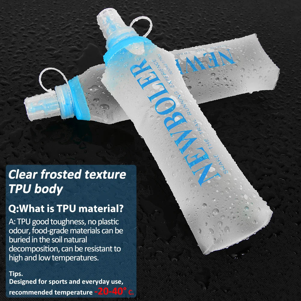 Gourde de sport en silicone 750 ml