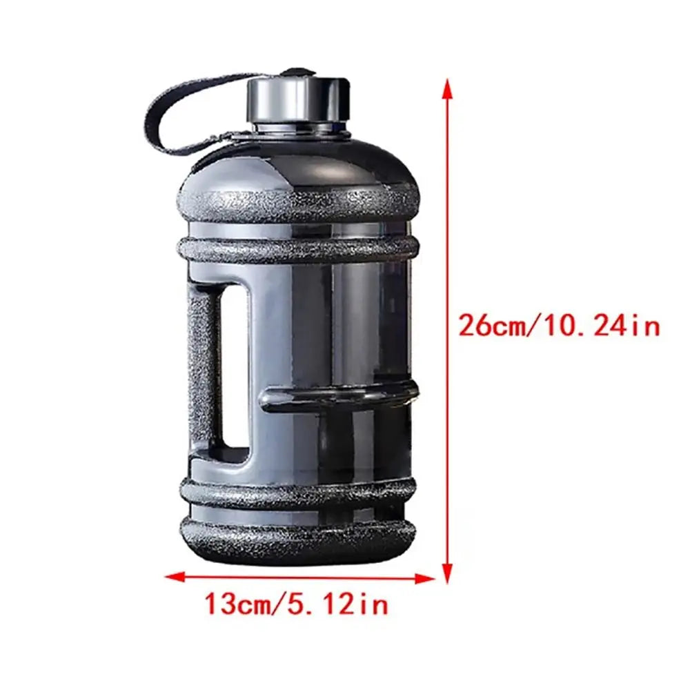 Gourde de sport en plastique sans BPA 2 L shaker