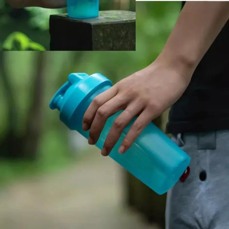 Gourde de sport en inox 400 ml à 600 ml shaker
