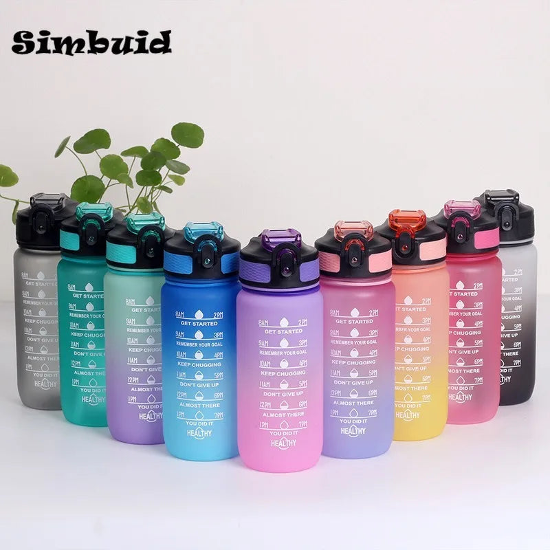 Gourde de sport 600 ml à 1 L graduée