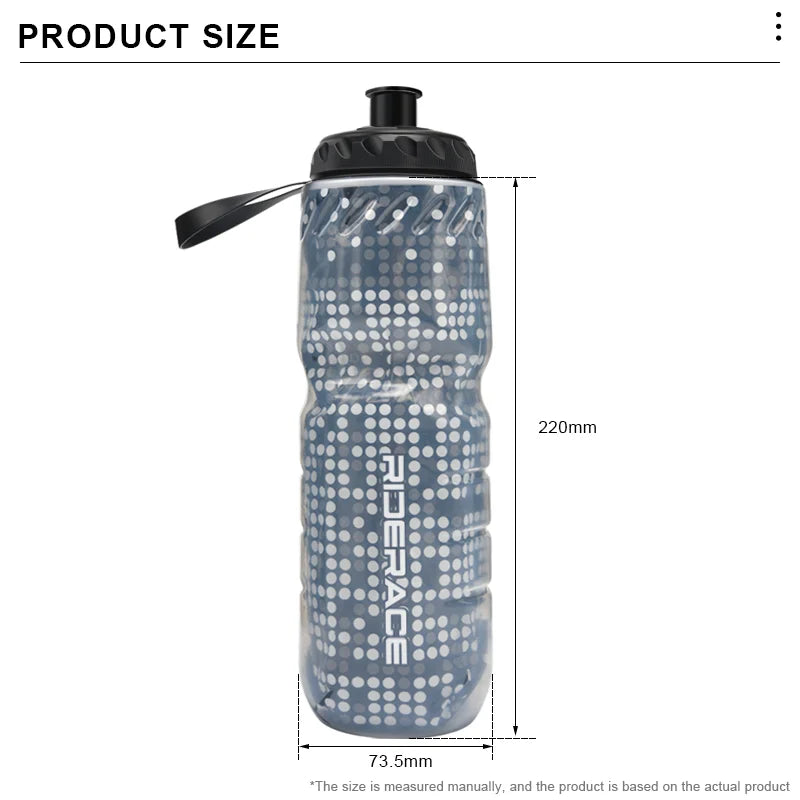 Gourde de vélo isotherme
