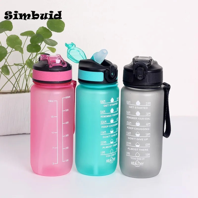 Gourde de sport 600 ml à 1 L graduée