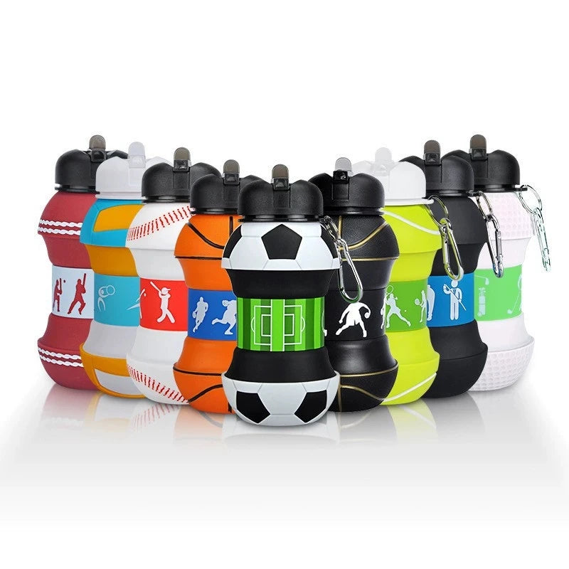 Gourde enfant en silicone 550 ml