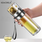 Gourde en verre 350 ml à 500 ml isotherme