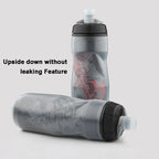 Gourde de vélo en plastique sans BPA 600 ml