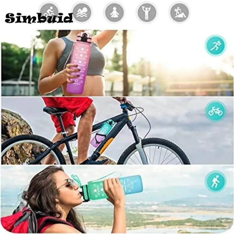 Gourde de sport 600 ml à 1 L graduée