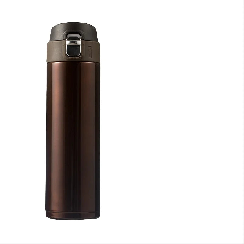 Gourde enfant 500 ml isotherme — Marron