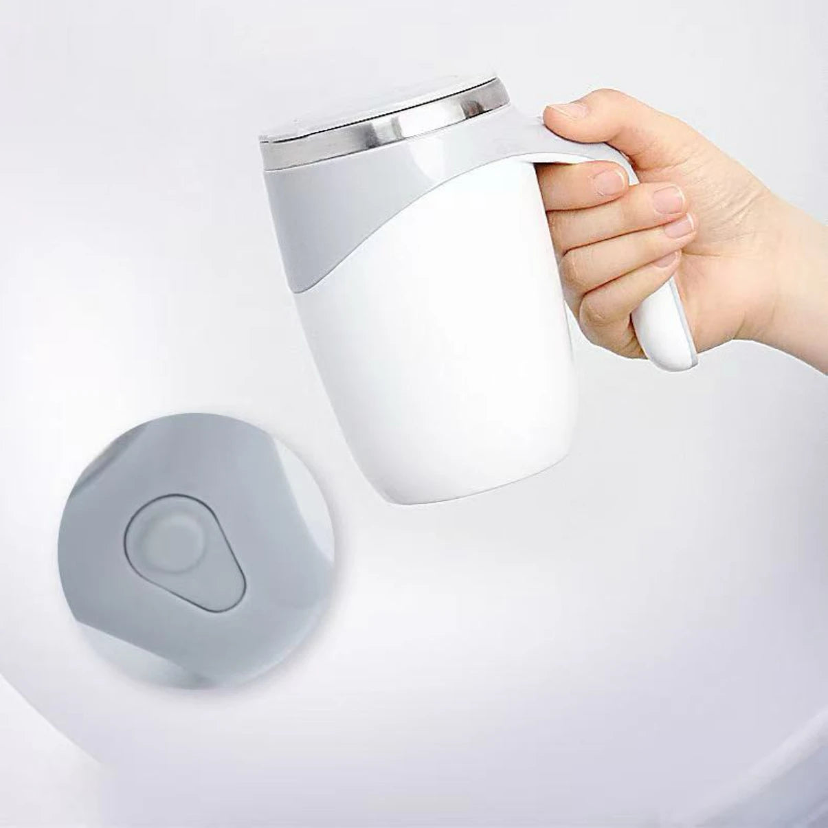 Gourde à café en inox 380 ml shaker