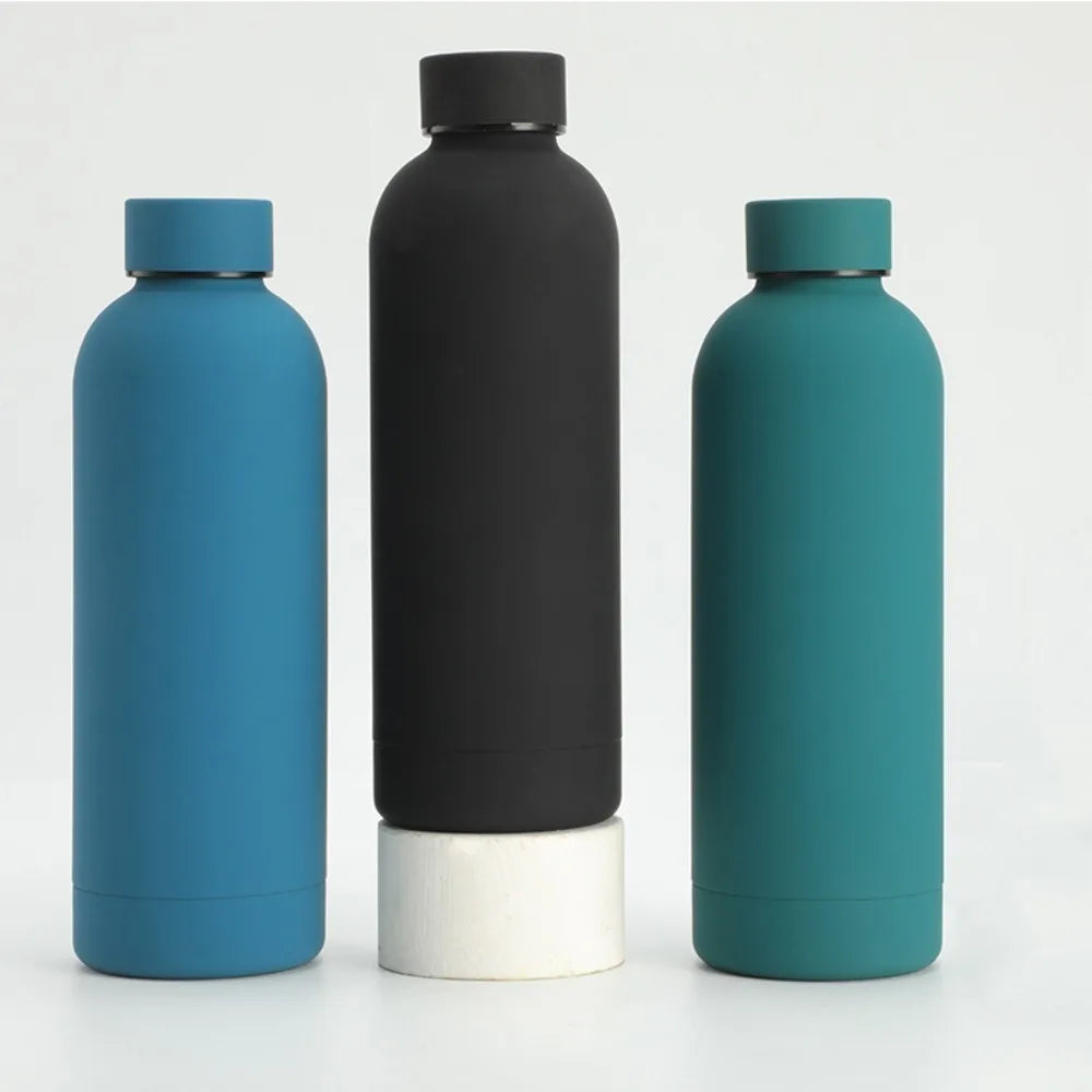 Gourde de sport en inox 500 ml à 750 ml isotherme