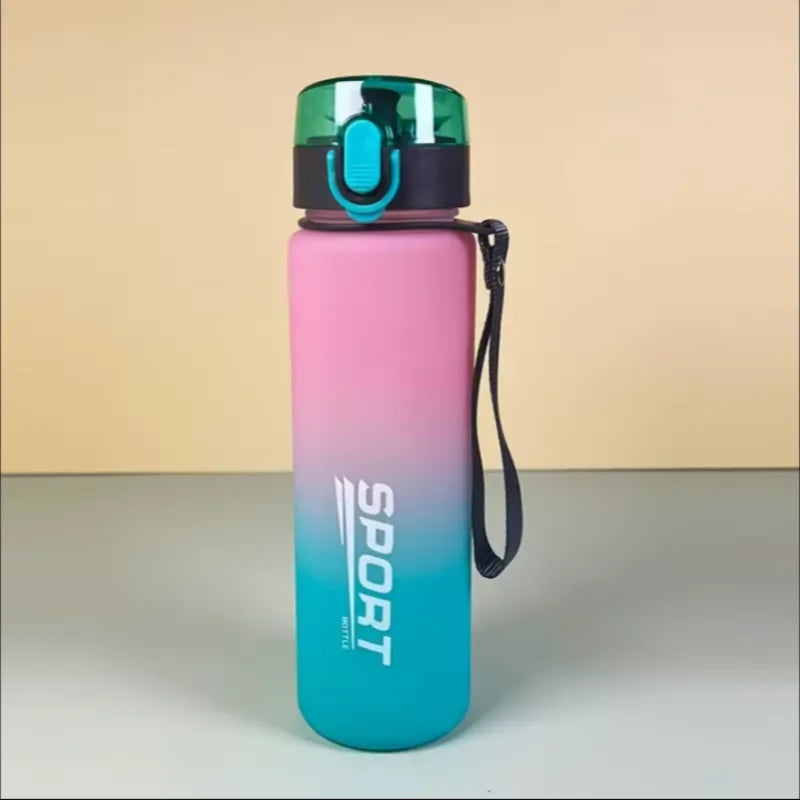 Gourde de sport en plastique sans BPA 400 ml à 560 ml — 560 ml Rose sport