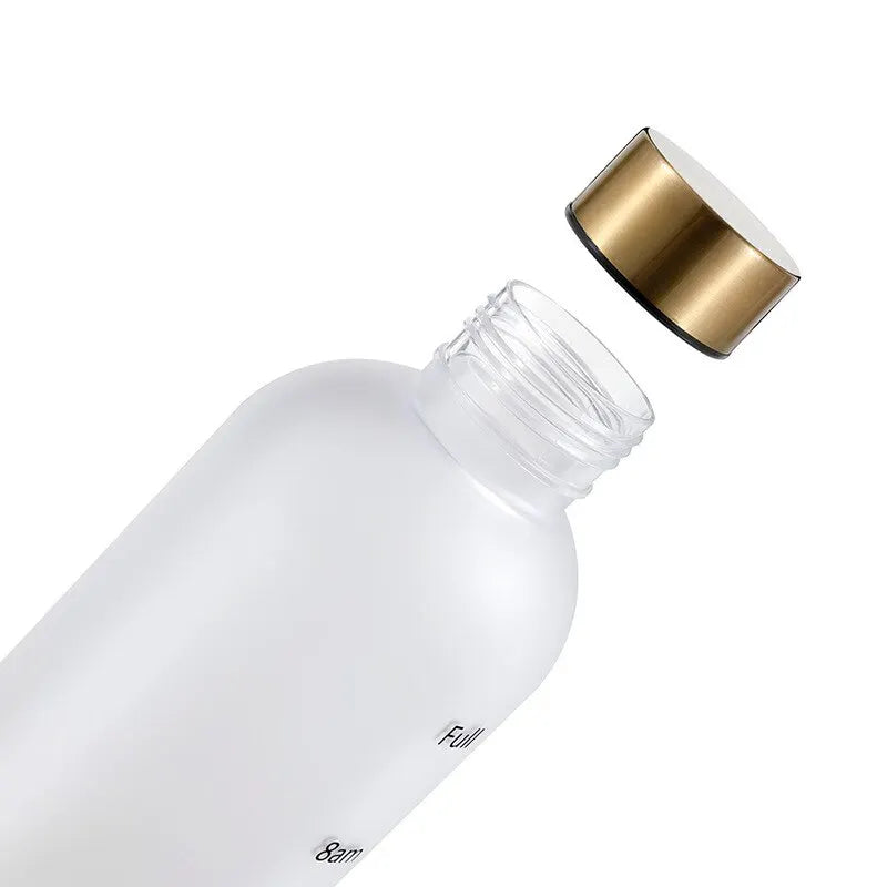 Gourde de sport en plastique sans BPA 950 ml à 1 L graduée
