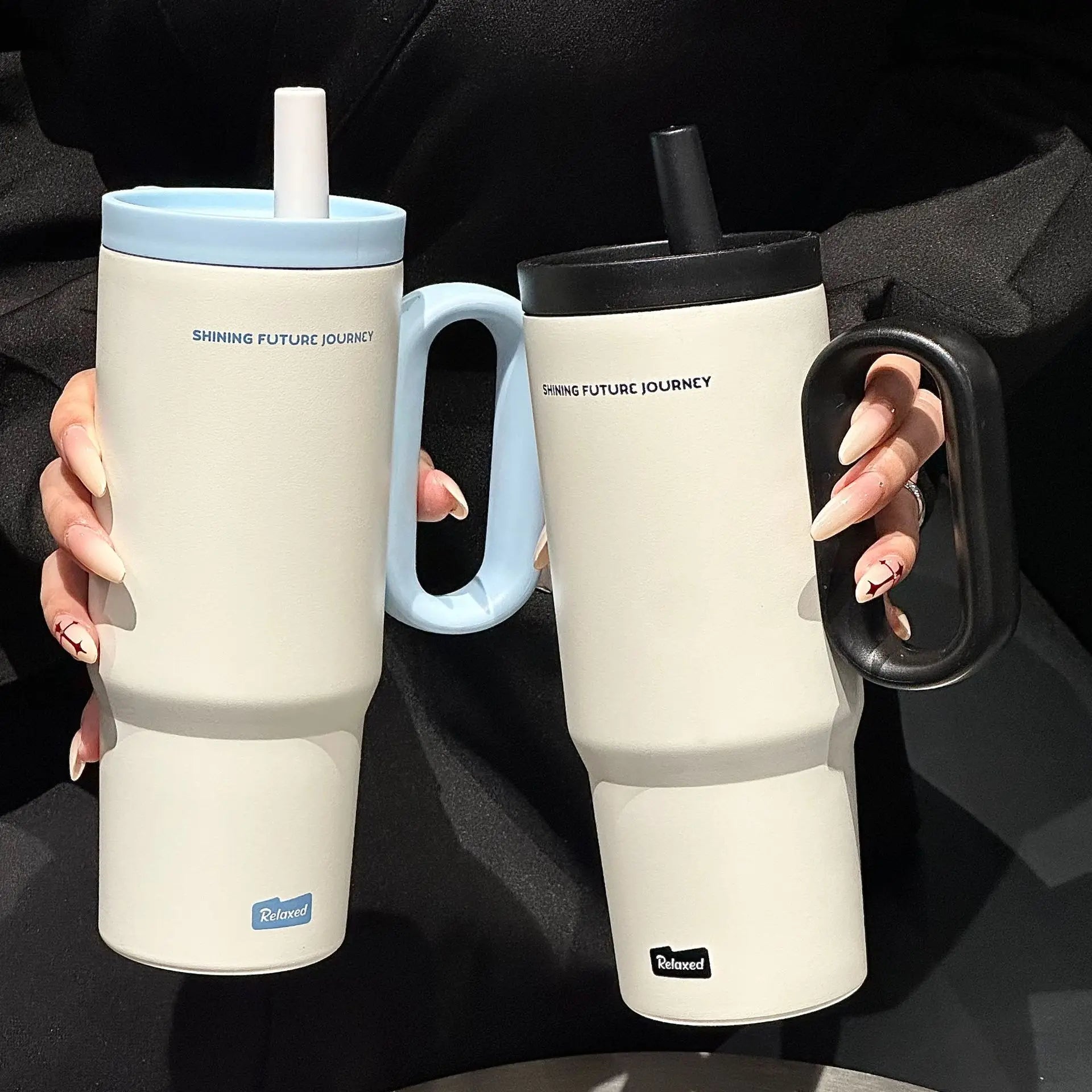 Gourde de sport en inox 720 ml à 750 ml à paille