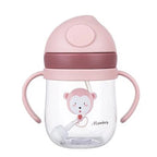 Gourde enfant à paille — Rose