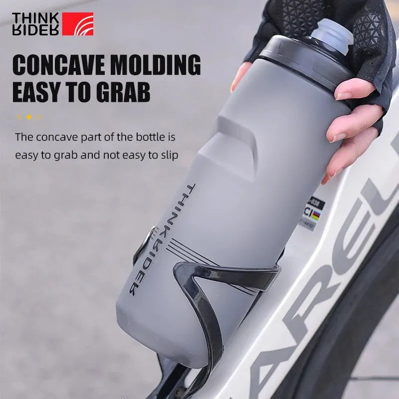 Gourde de vélo en plastique sans BPA 620 ml à 750 ml