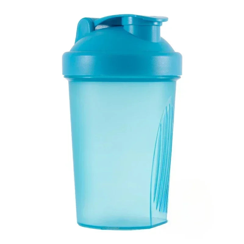 Gourde de sport en inox 400 ml à 600 ml shaker — Bleu